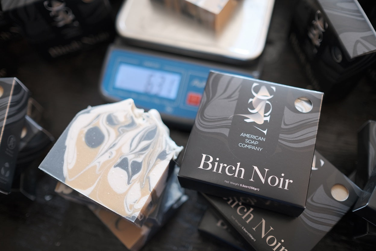 Birch Noir Fragrant Luxury Handmade Soap Bar