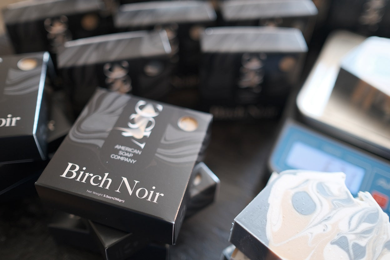Birch Noir Fragrant Luxury Handmade Soap Bar