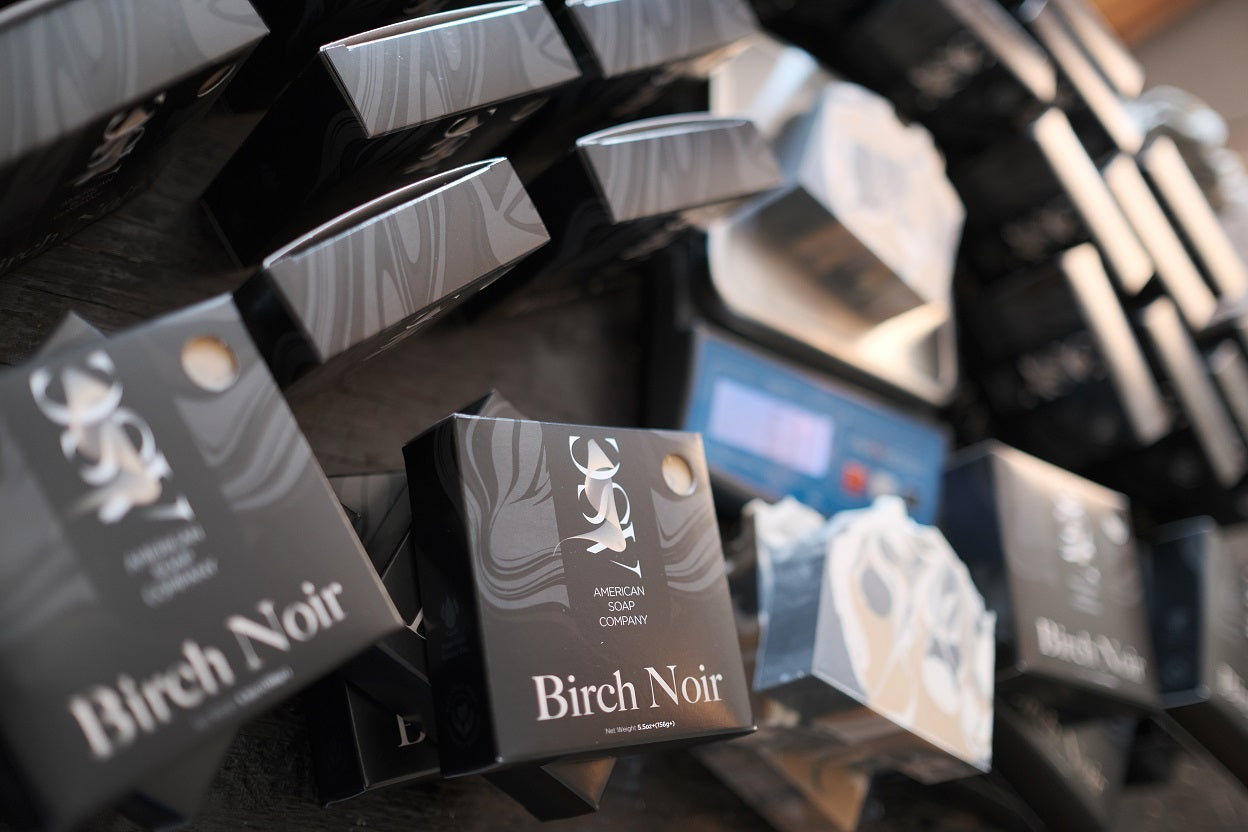 Birch Noir Fragrant Luxury Handmade Soap Bar
