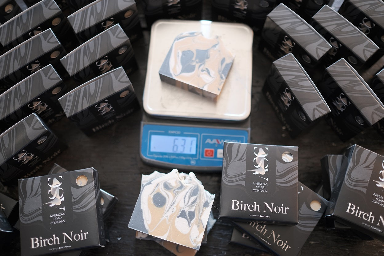 Birch Noir Fragrant Luxury Handmade Soap Bar
