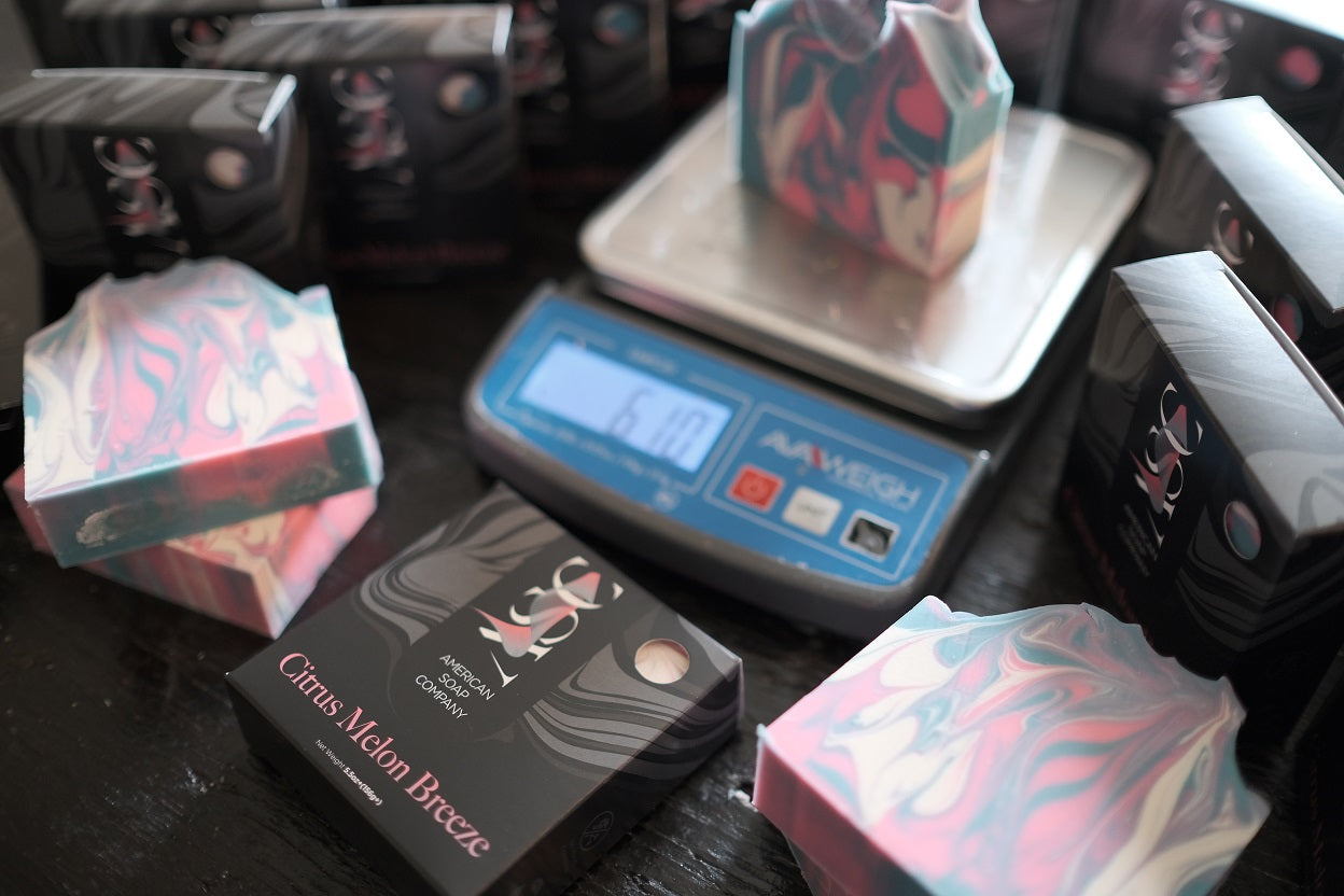 Citrus Melon Breeze Fragrant Luxury Handmade Soap Bar