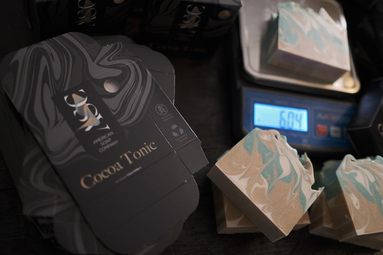 Cocoa Tonic Fragrant Luxury Handmade Soap Bar