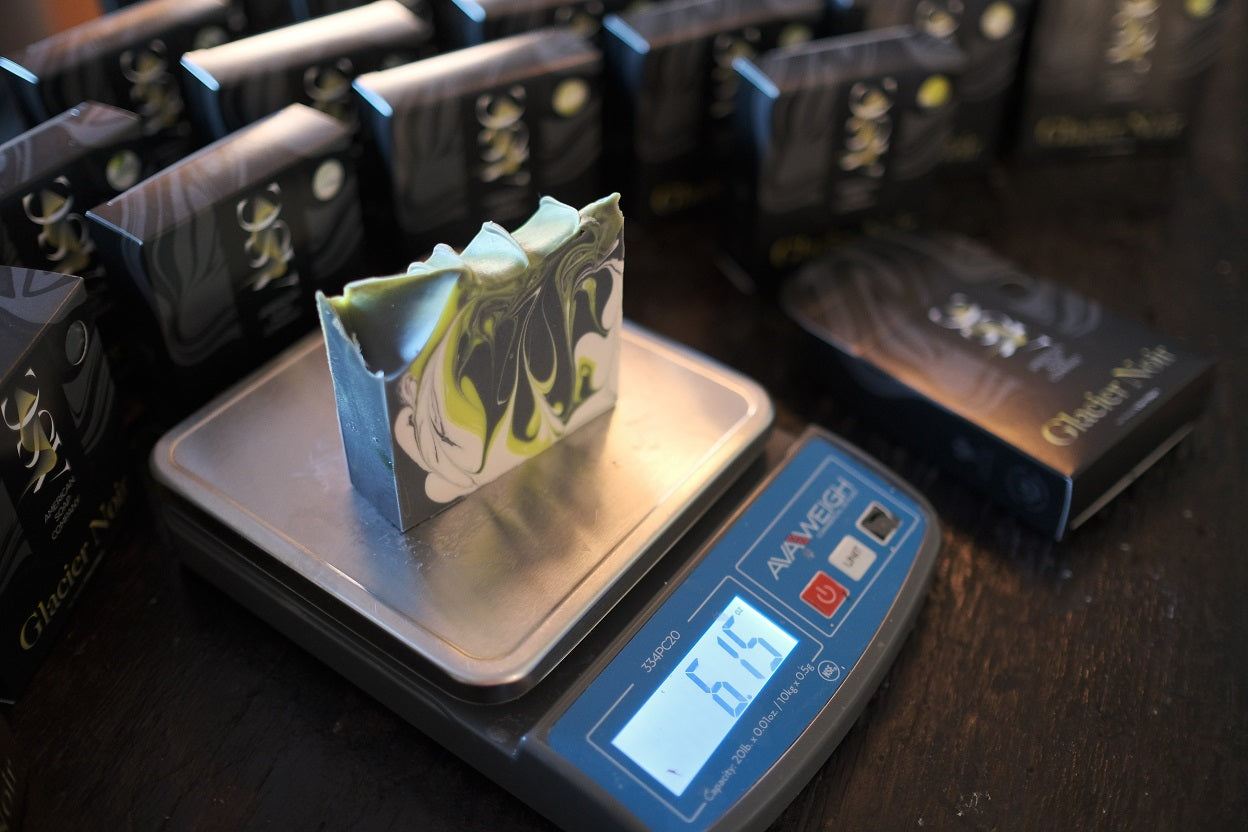 Glacier Noir Fragrant Luxury Handmade Soap Bar