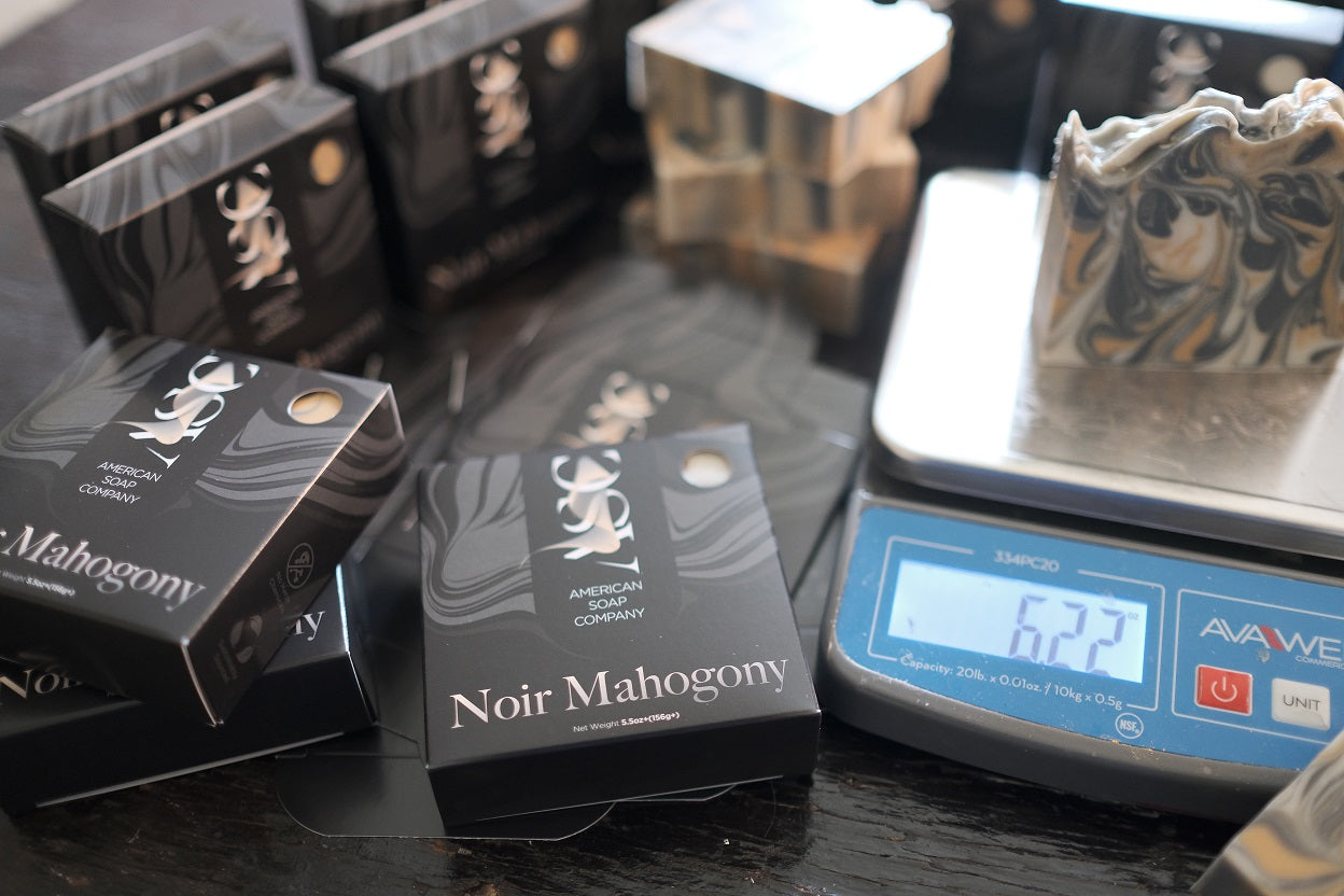 Noir Mahogony Fragrant Luxury Handmade Soap Bar