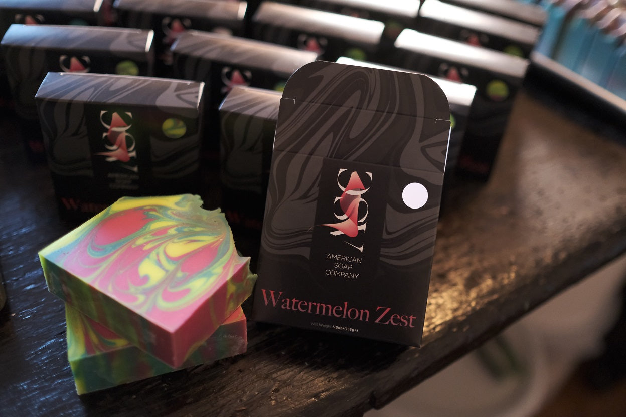 Watermelon Zest Fragrant Luxury Handmade Soap Bar