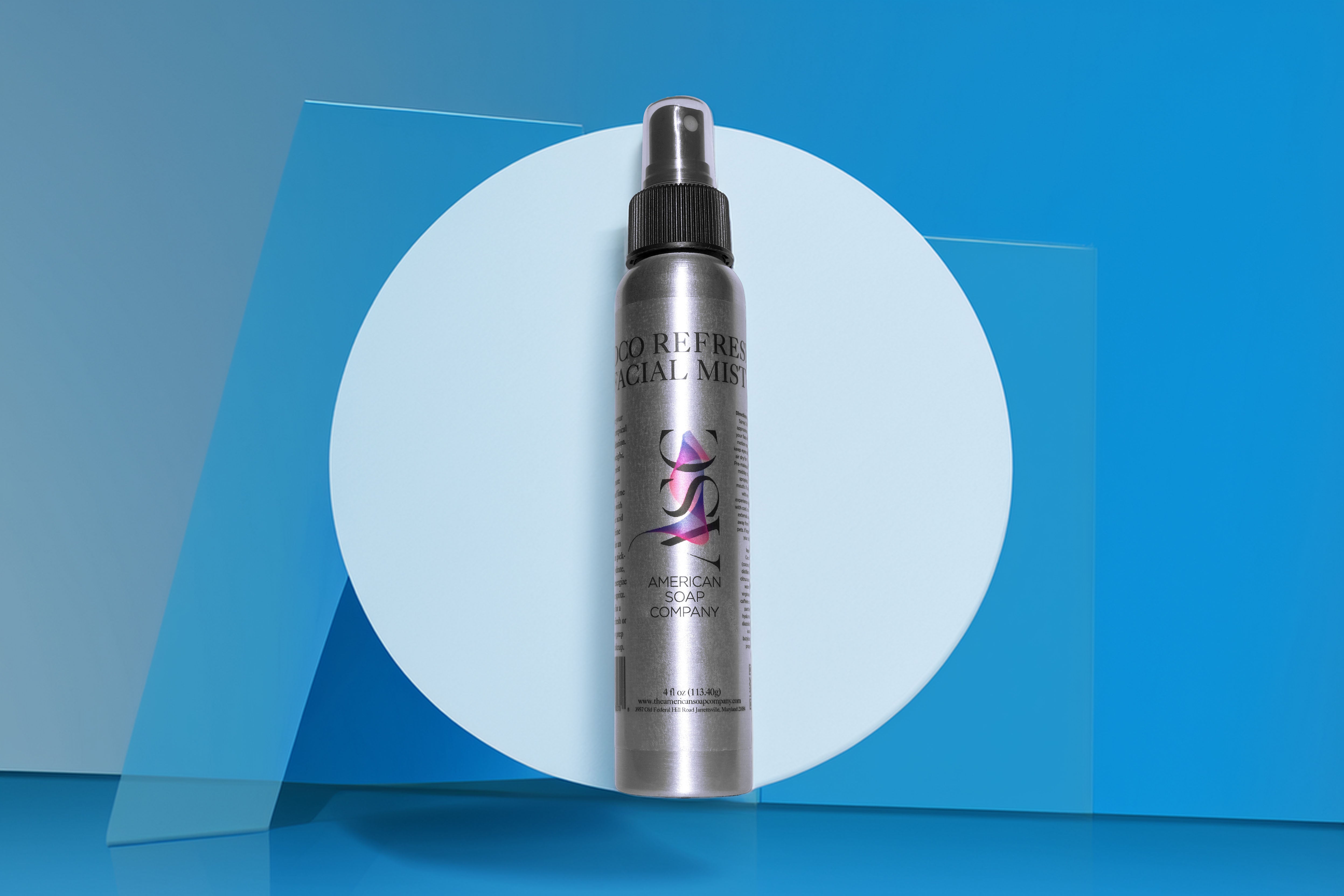 Coco Refresh Facial Mist with Hyaluronic Acid and Caffeine Extract