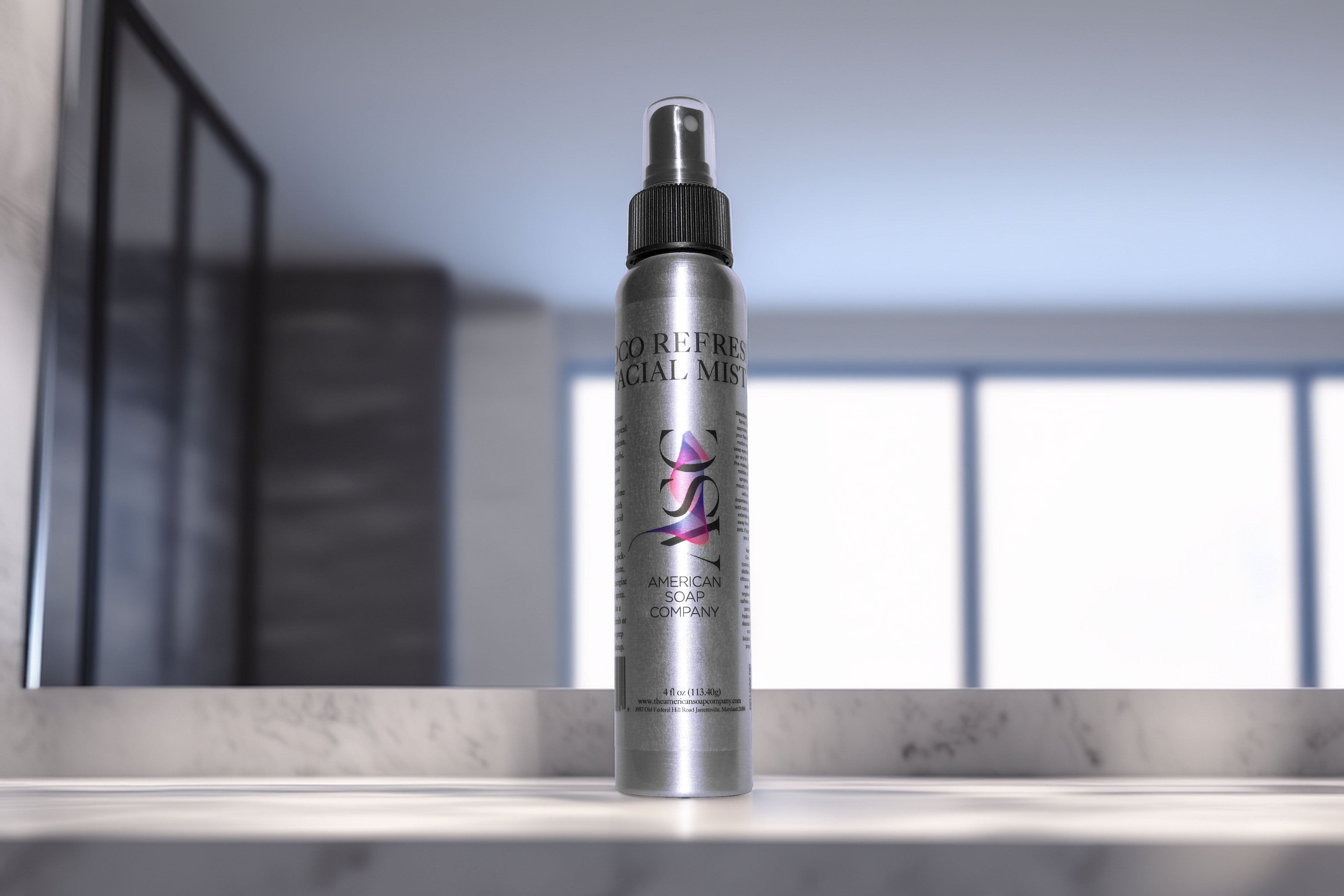 Coco Refresh Facial Mist with Hyaluronic Acid and Caffeine Extract