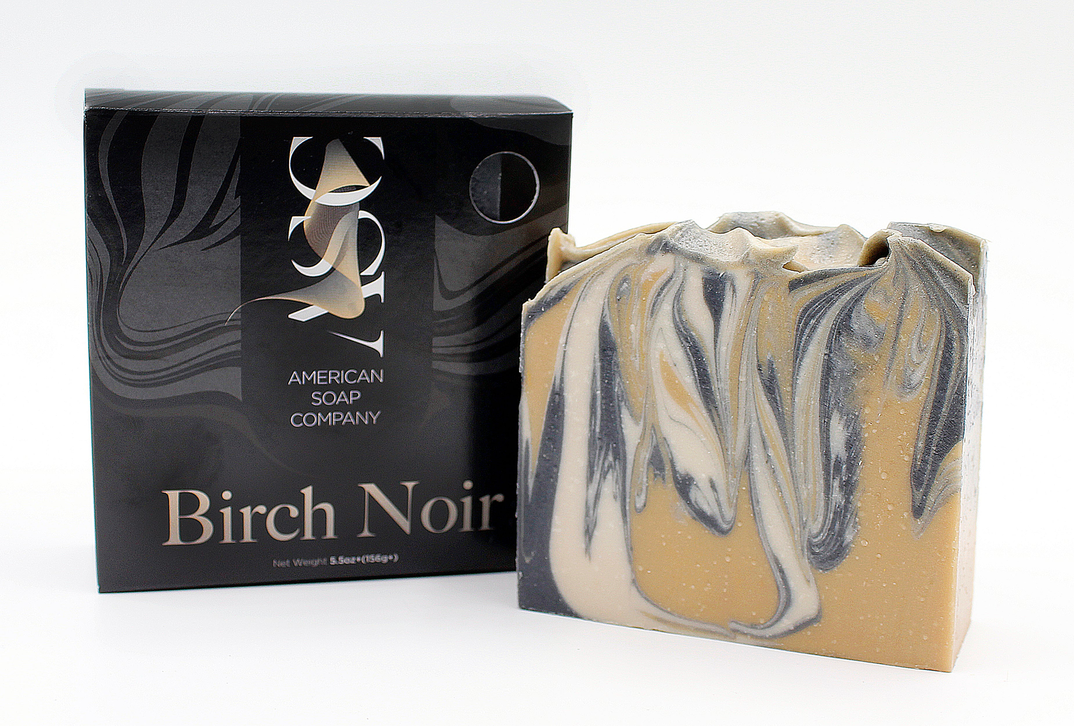 Birch Noir Fragrant Luxury Handmade Soap Bar