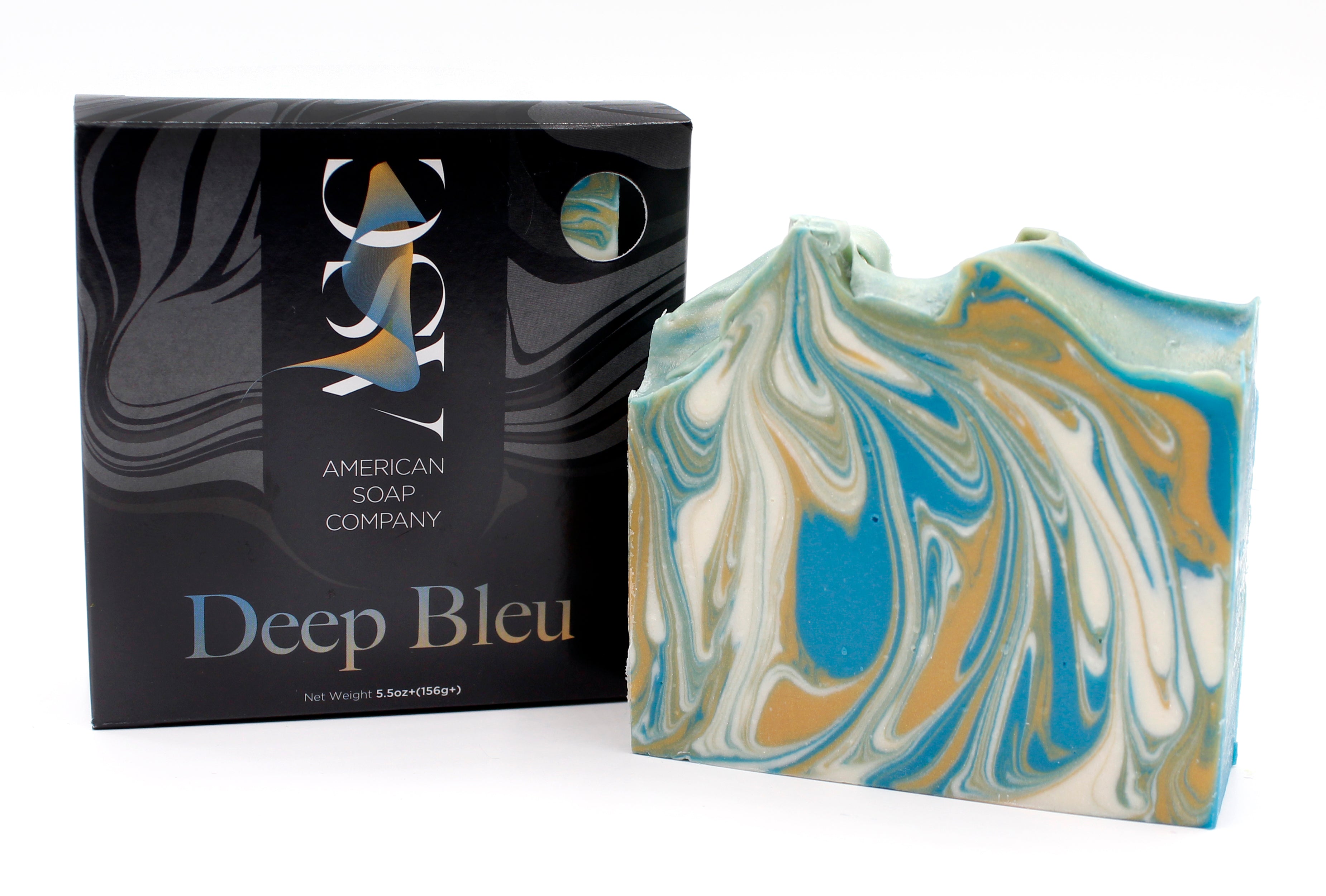 Shop deep bleu handmade soap bar | The American Soap Company