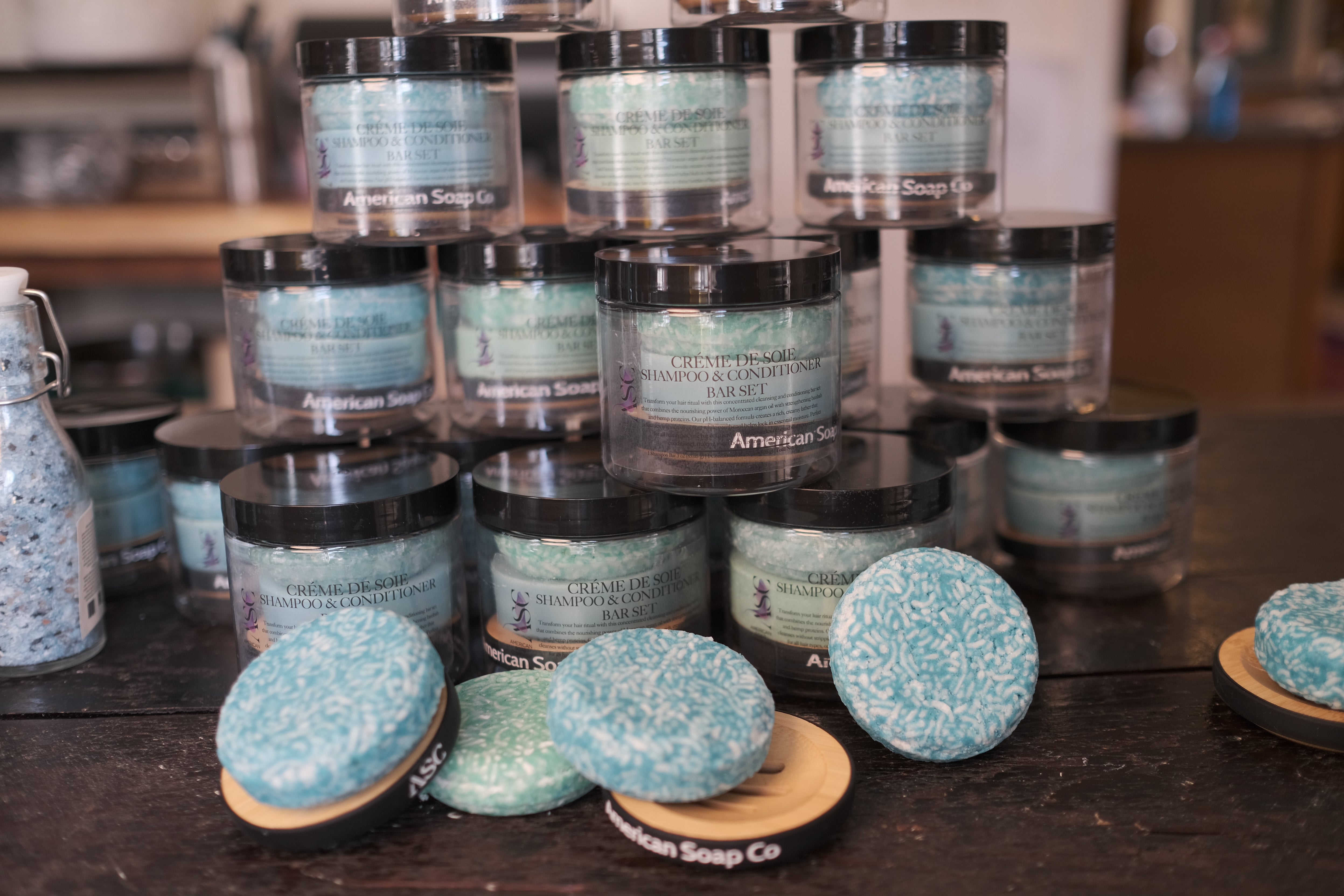 Crème De Soie Shampoo & Conditioner Bar Set