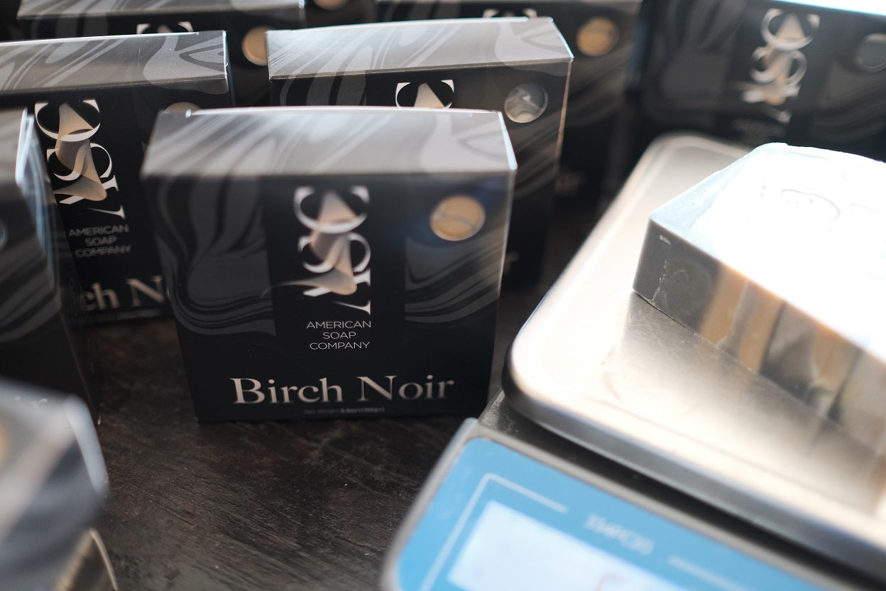 Birch Noir Fragrant Luxury Handmade Soap Bar