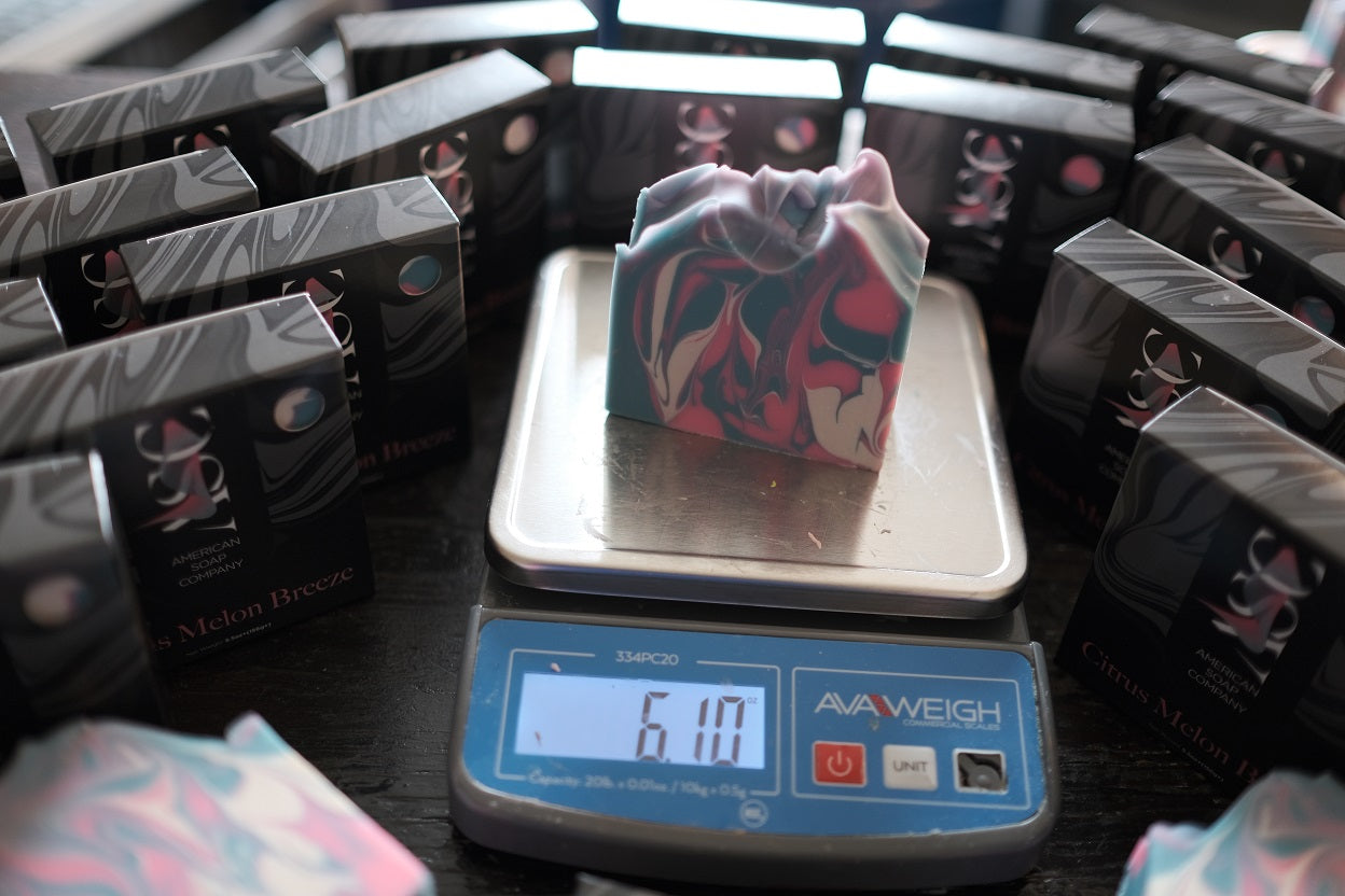 Citrus Melon Breeze Fragrant Luxury Handmade Soap Bar