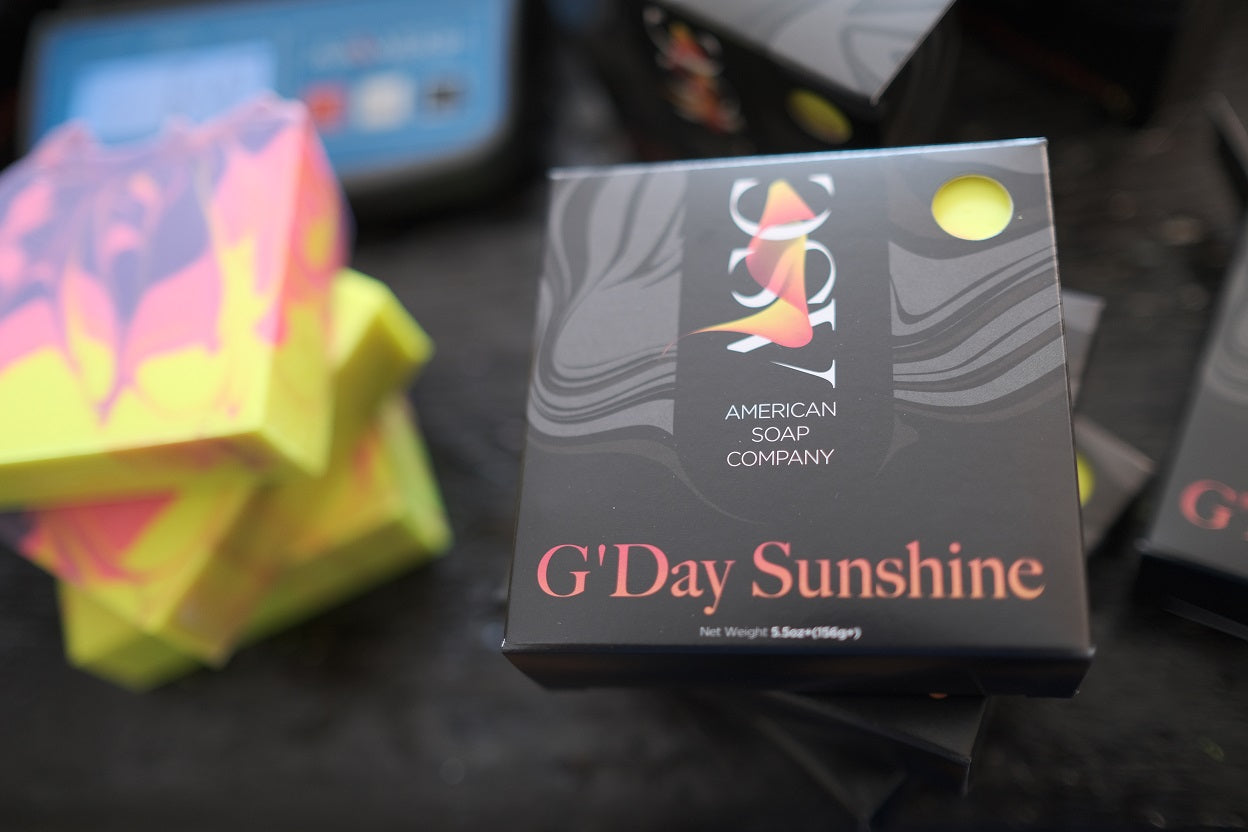 G'Day Sunshine Fragrant Luxury Handmade Soap Bar