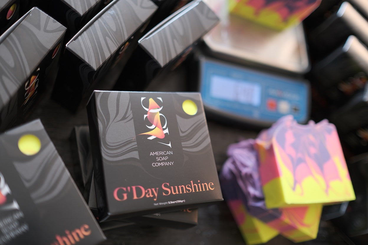 G'Day Sunshine Fragrant Luxury Handmade Soap Bar