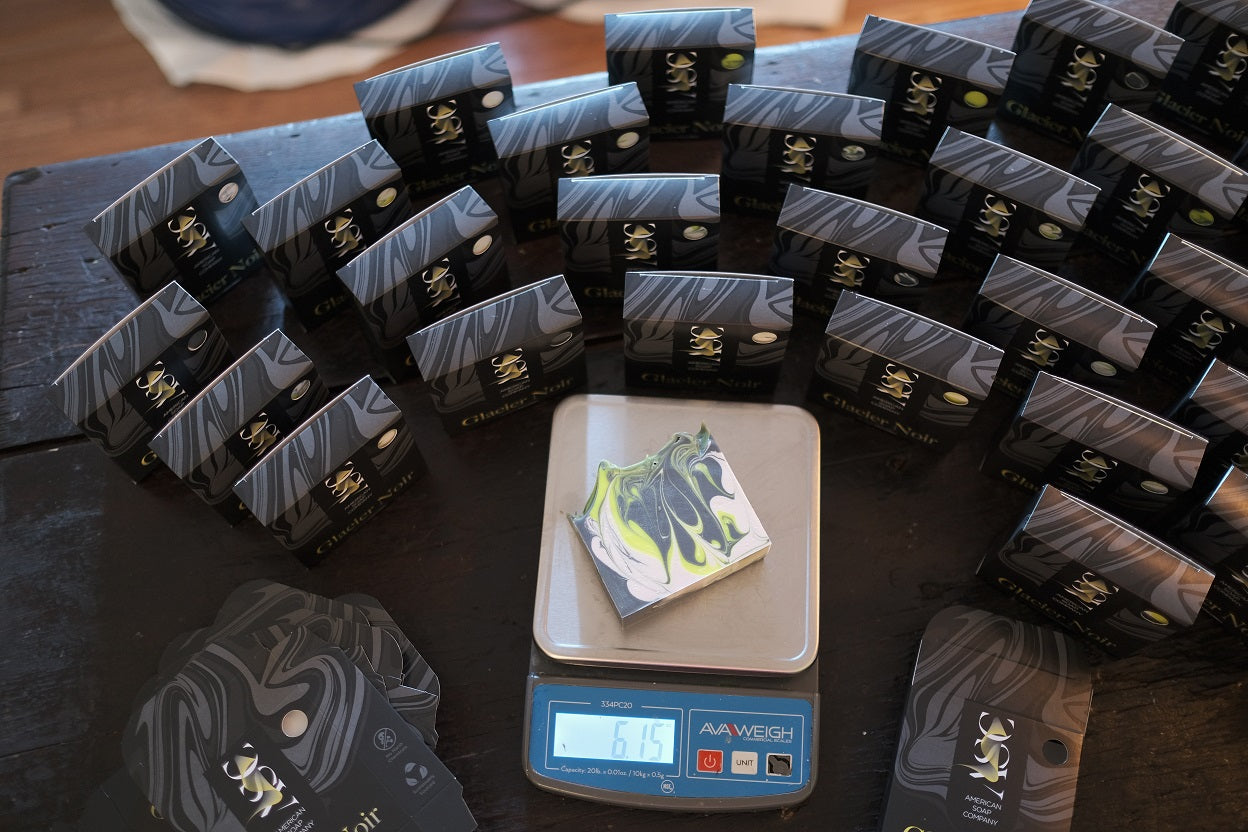 Glacier Noir Fragrant Luxury Handmade Soap Bar