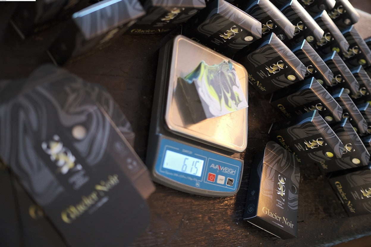 Glacier Noir Fragrant Luxury Handmade Soap Bar