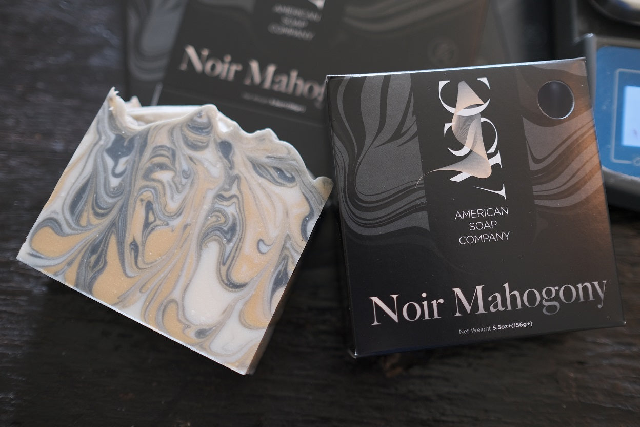 Noir Mahogony Fragrant Luxury Handmade Soap Bar