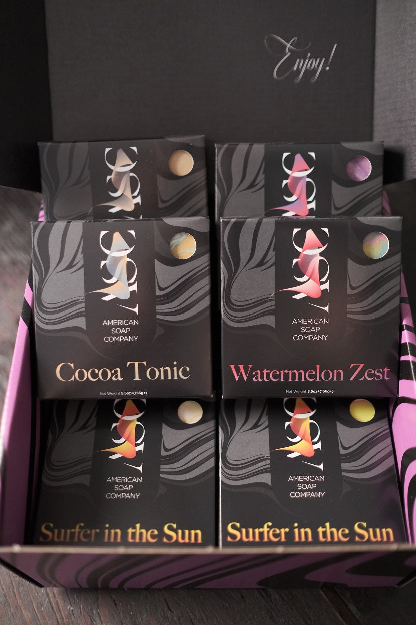 Four-Ever Fabulous: Mix & Match Luxury Soap Bar Gift Bundle