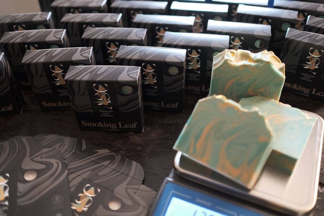 Smoking Leaf Fragrant Luxury Handmade Soap Bar