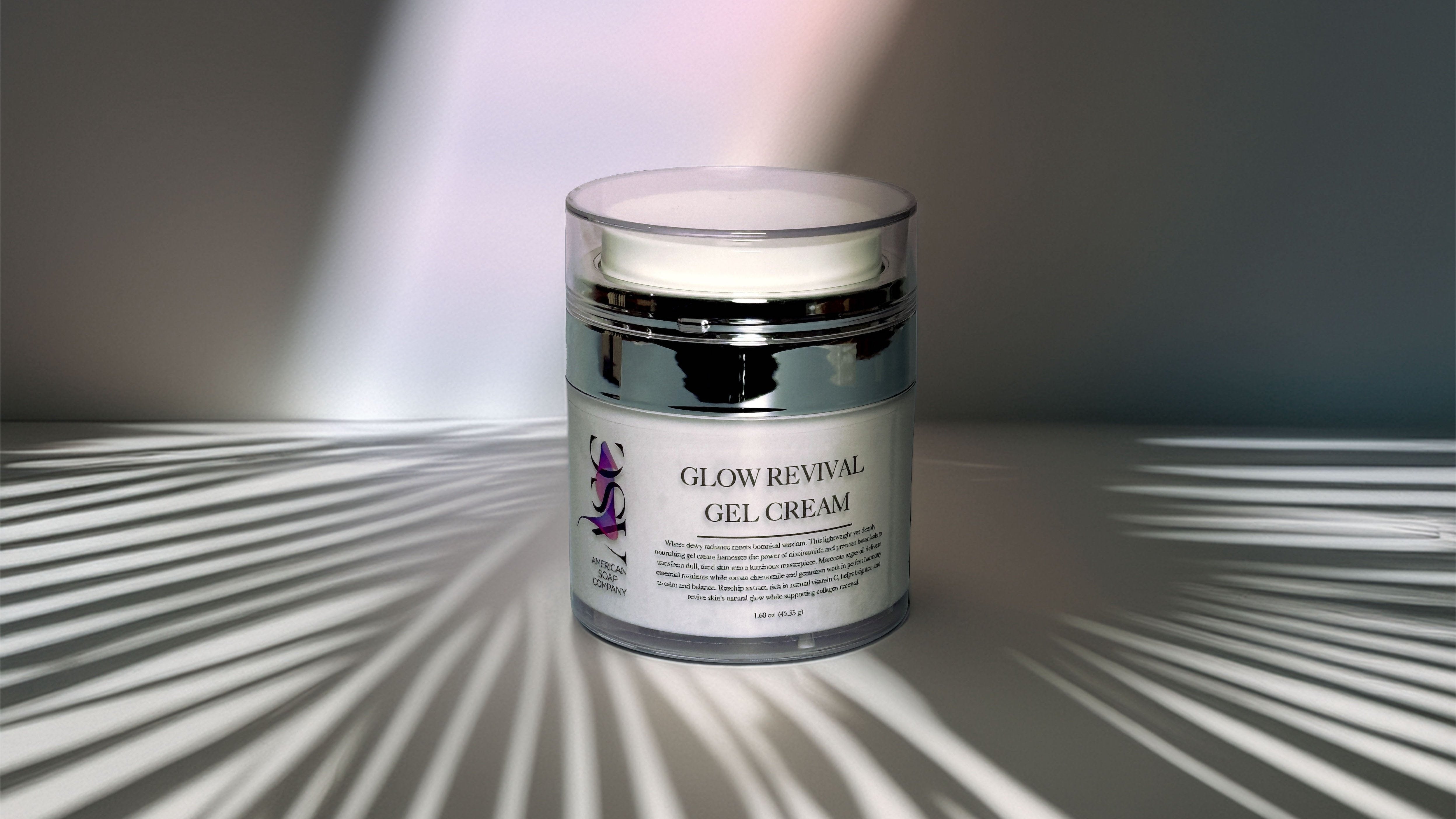 Glow Revival Facial Gel Cream with Niacinamide and Vitamin C