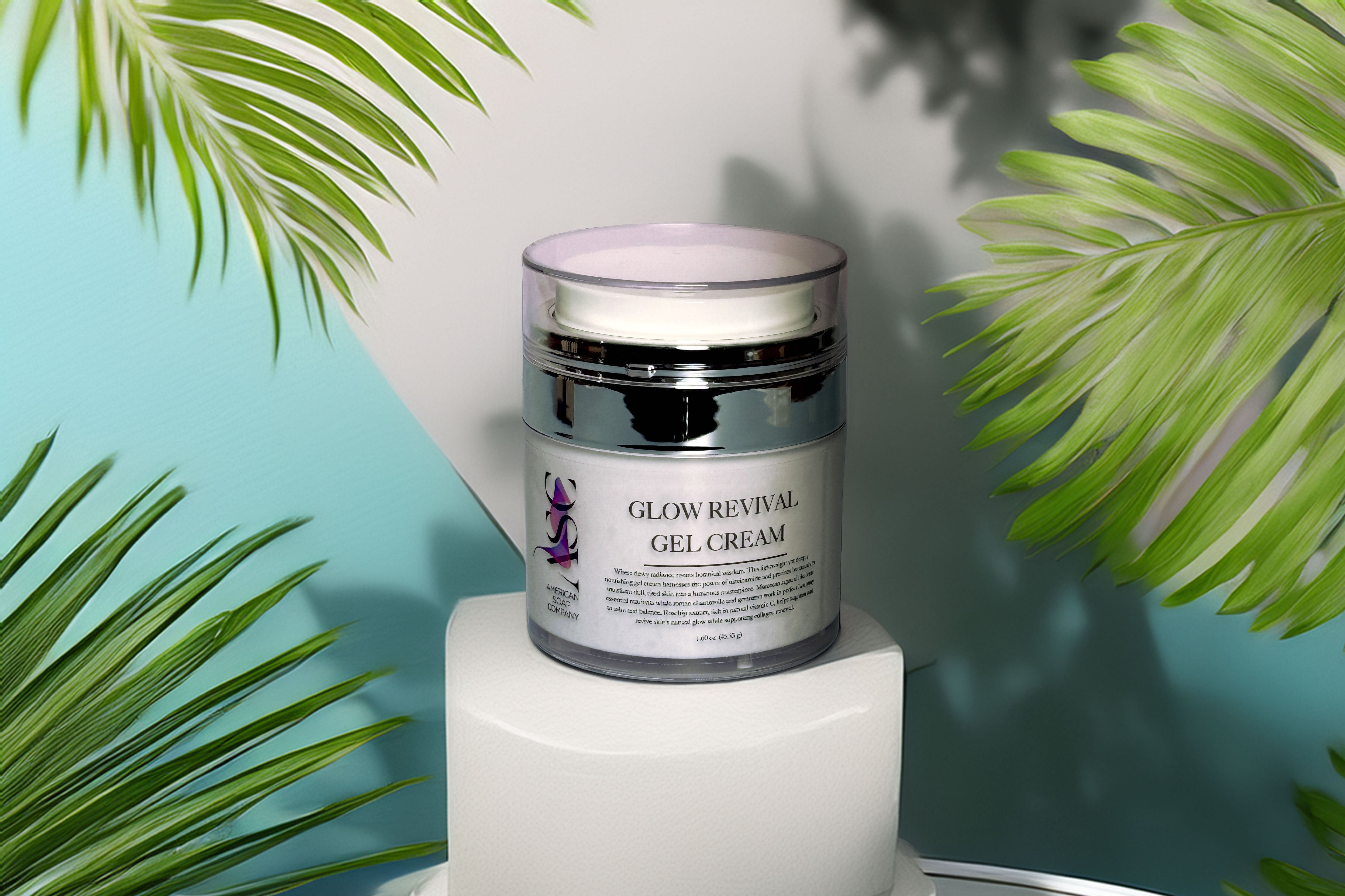 Glow Revival Facial Gel Cream with Niacinamide and Vitamin C